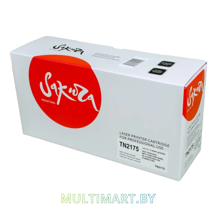 Картридж Sakura Printing SATN2175 (аналог Brother TN-2175)